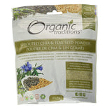 Poudre de Chia et Lin Germés Biologique Organic Traditions - La Boite à Grains