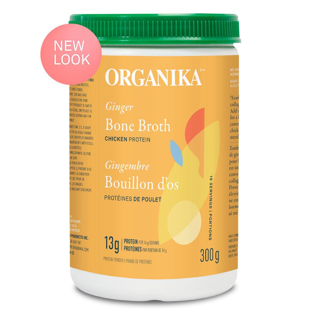 Poudre de Protéines de Bouillon d’Os de Poulet Organika - La Boite à Grains