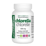 Prairie Naturals Chlorelle Biologique 500 mg 180 Comprimés - La Boite à Grains