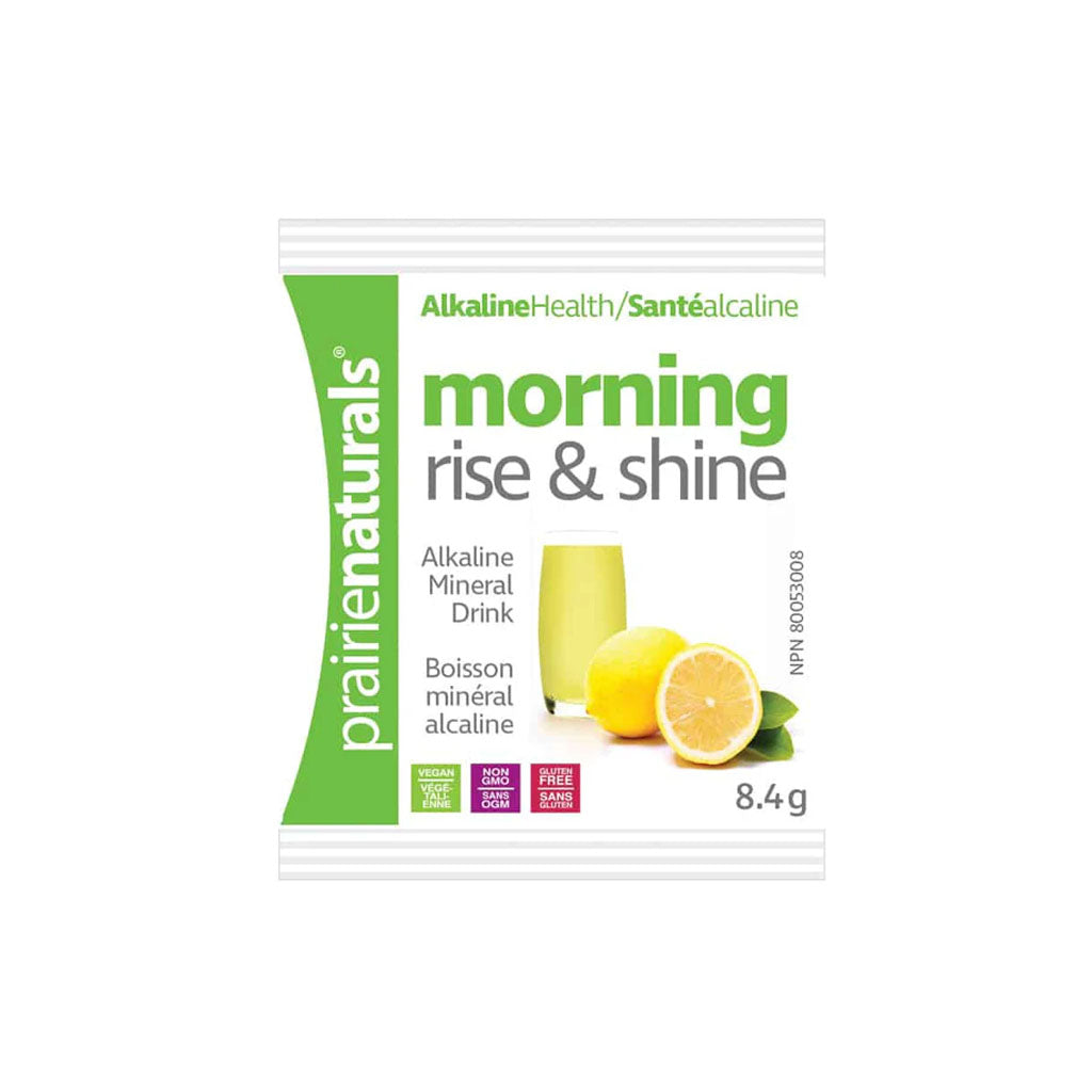 Prairie Naturals Morning Rise & Shine Boisson Minérale Alcaline 8.4 g - La Boite à Grains