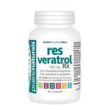 Prairie Naturals Resveratrol RX 265 mg 60 capsules végétales - La Boite à Grains