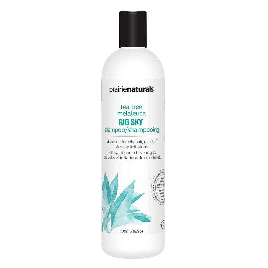 Prairie Naturals Shampooing Melaleuca Big Sky 500 ml - La Boite à Grains