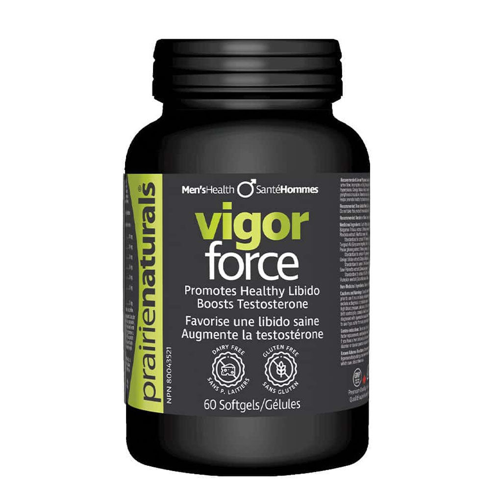 Prairie Naturals Vigor Force 60 gélules - La Boite à Grains