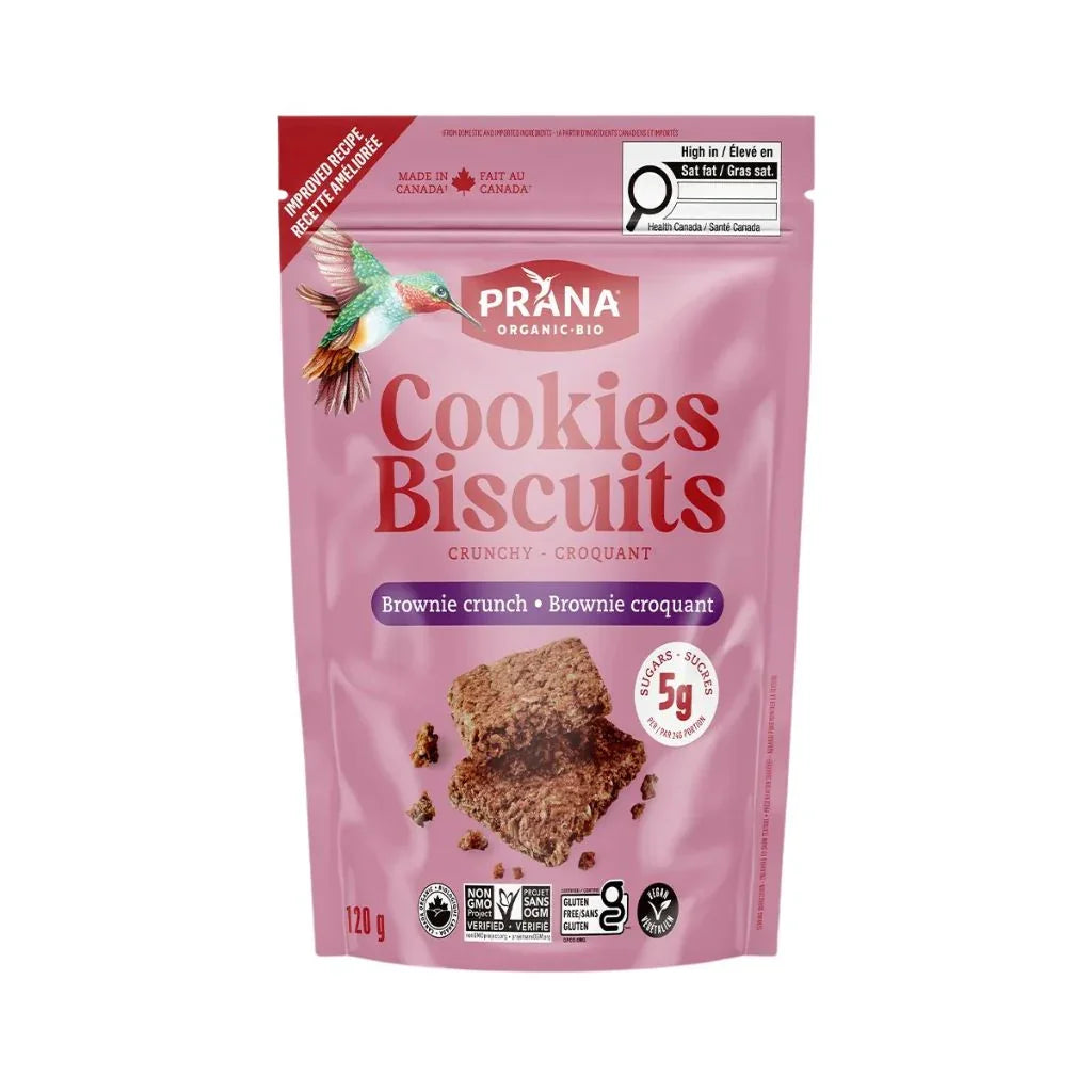 biscuits croquants brownie croquant Prana - La Boite à Grains