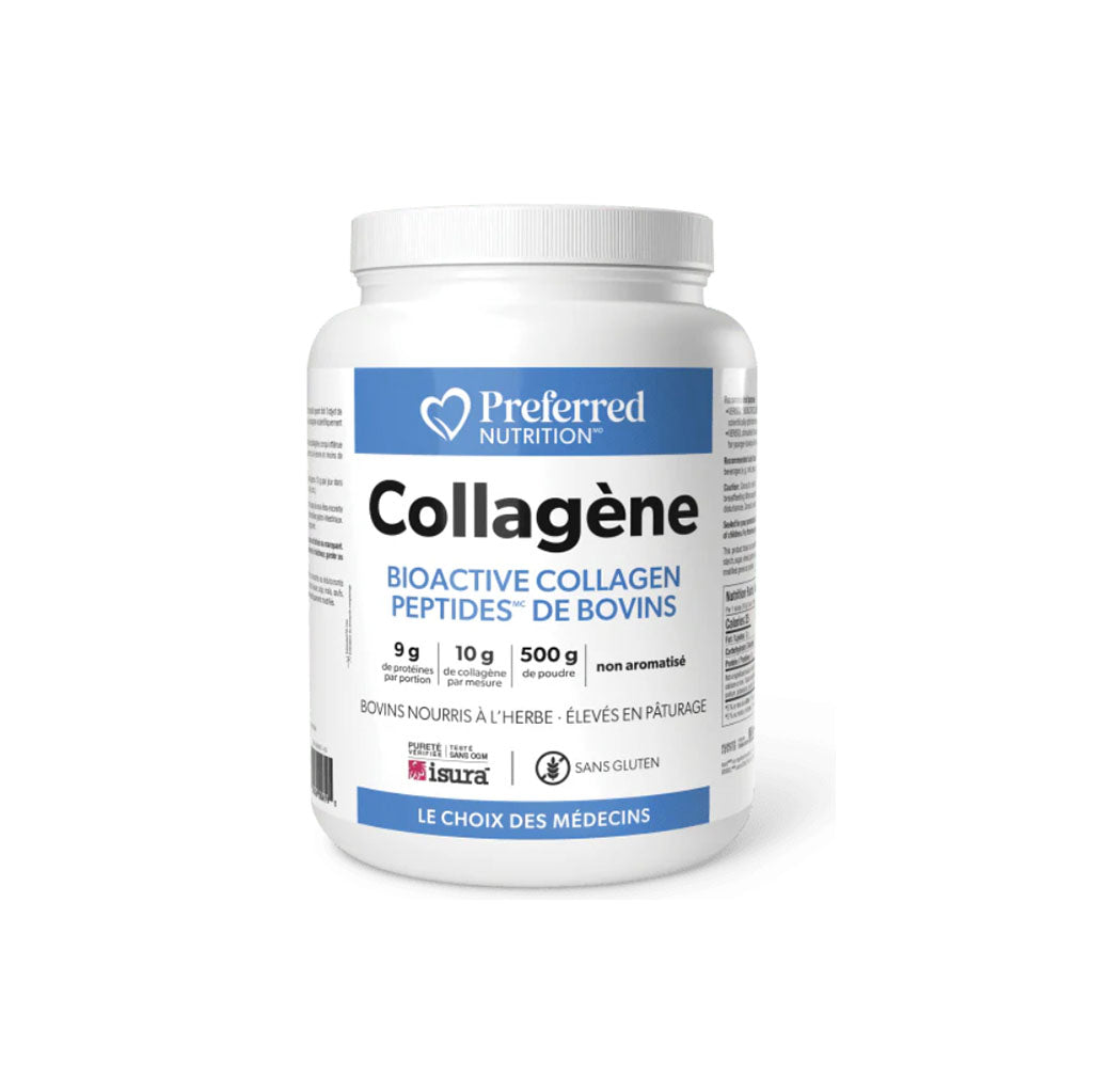 collagène peptides de bovins Preferred Nutrition - La Boite à Grains
