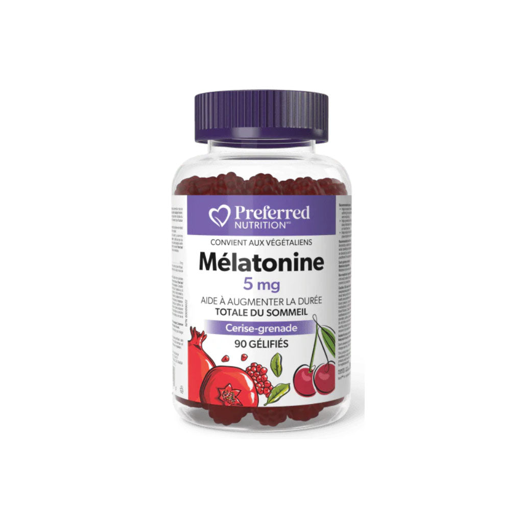 gummies mélatonine 5 mg preferred nutrition - La Boite à Grains