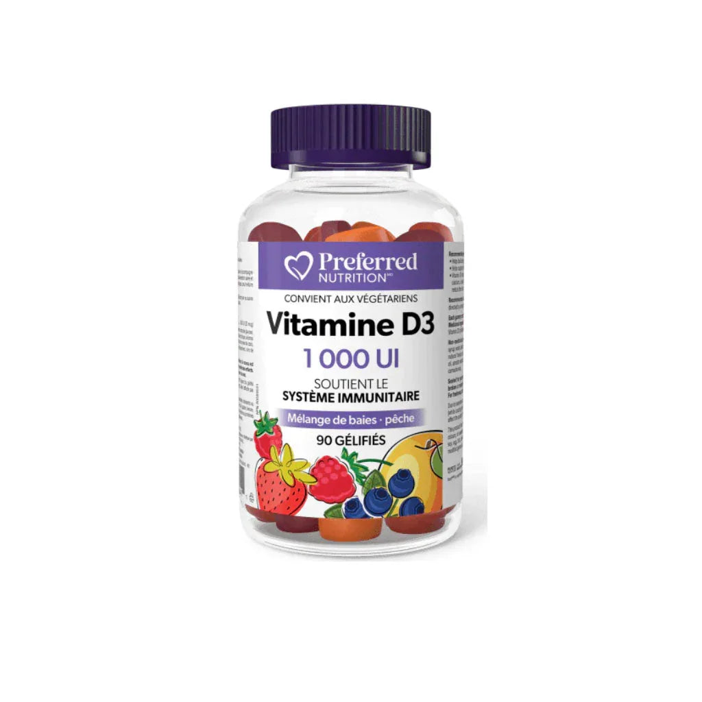 vitamin d3 gummies 1000 iu Preferred Nutrition - La Boite à Grains