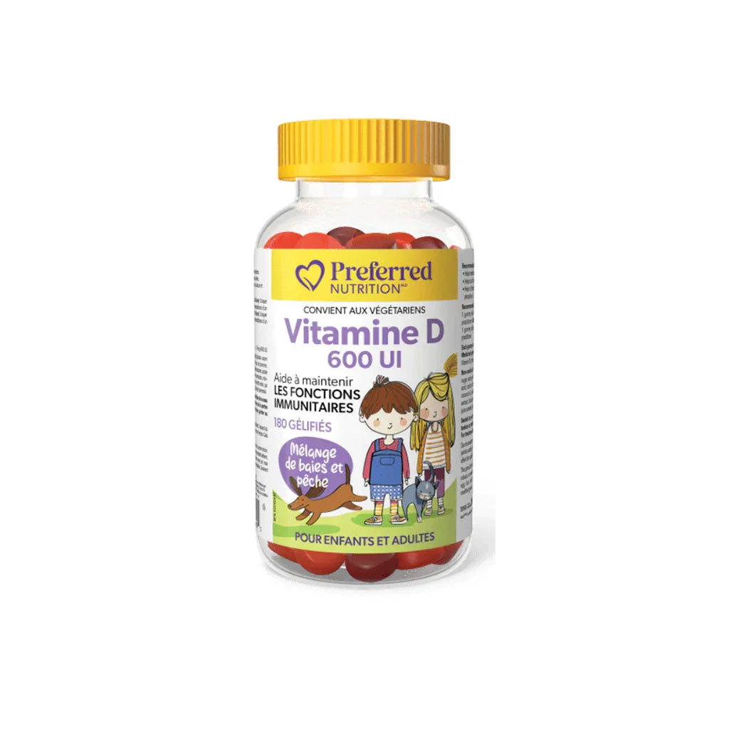 gummies vitamin d 600 iu Preferred Nutrition - La Boite à Grains
