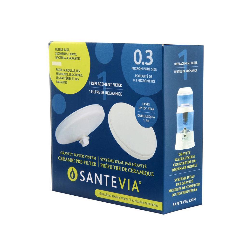 Préfiltre de Céramique Santevia - La Boite à Grains