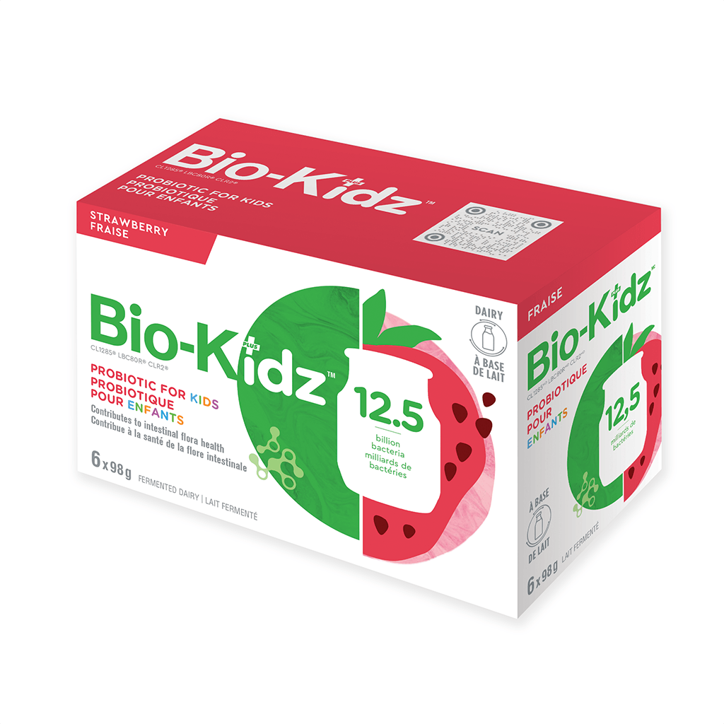 Probiotique Enfants Fraise à Boire Bio-K+ - La Boite à Grains
