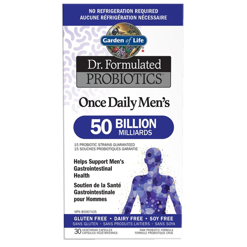 Probiotiques Once Daily Men’s (Stable à Température Ambiante) Garden of Life - La Boite à Grains