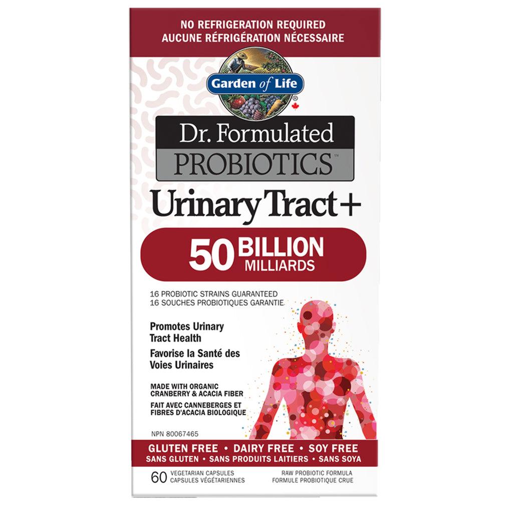 Probiotiques Urinary Tract+ (Stable à température ambiante) Garden of Life - La Boite à Grains