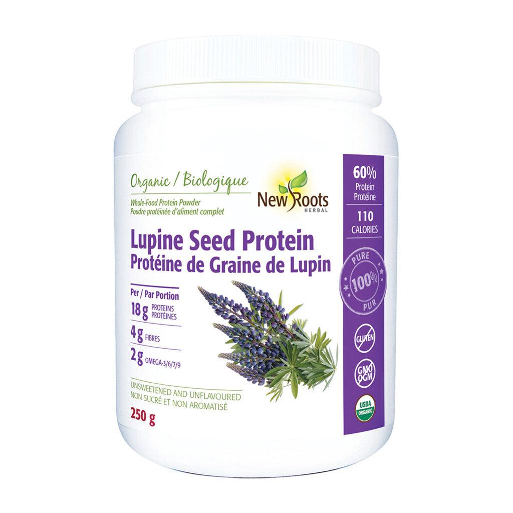 Protéine de Graine de Lupin Biologique New Roots Herbal - La Boite à Grains
