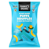Puffs Soufflés Cheddar Végétalien Biologique Frankie's Organic