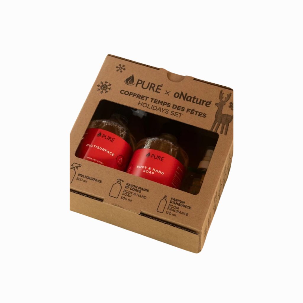 coffret temps des fêtes Pure - La Boite à Grains