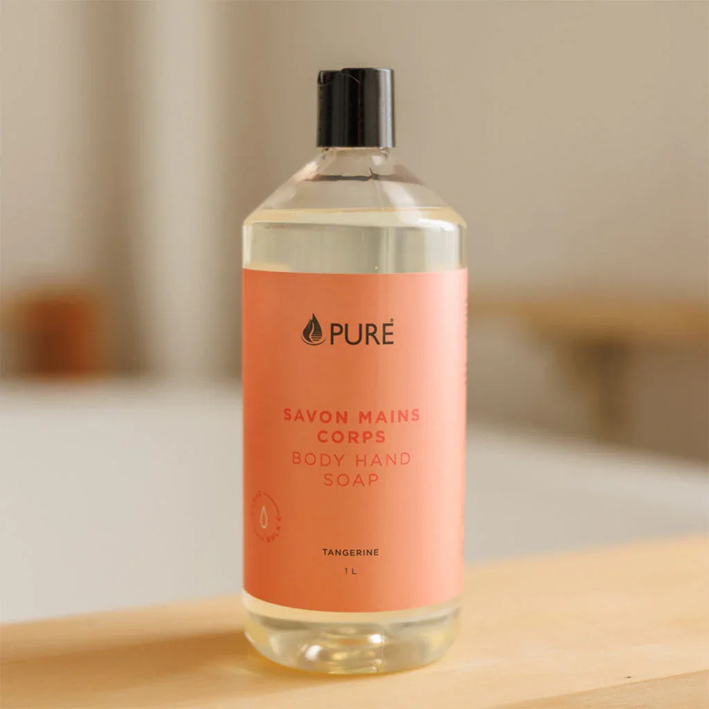 Pure tangerine hand and body soap - La Boite à Grains