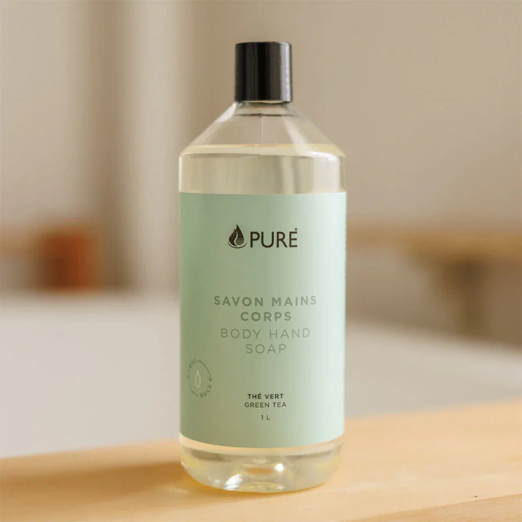 Pure green tea hand and body soap - La Boite à Grains