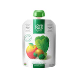 Purée Pommes Épinards Kiwi Brocoli Love Child Organics - La Boite à Grains