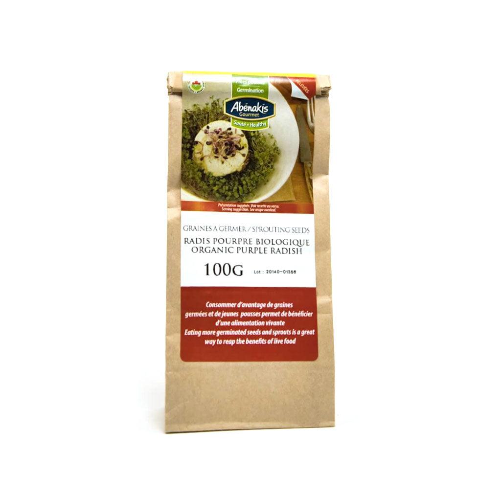 Radis Pourpre à Germer Biologique Moulin Abénakis - La Boite à Grains