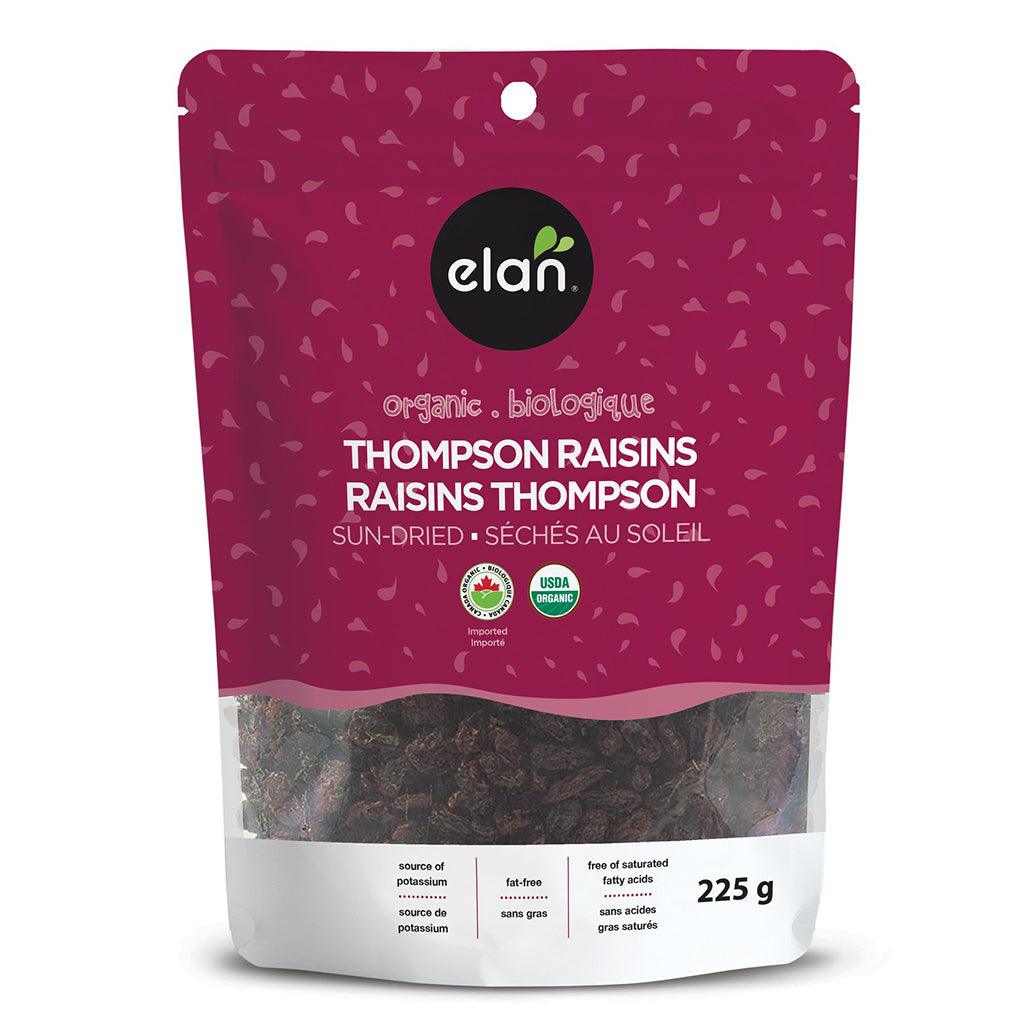 Raisins Thompson Séchés au Soleil Biologiques Elan - La Boite à Grains