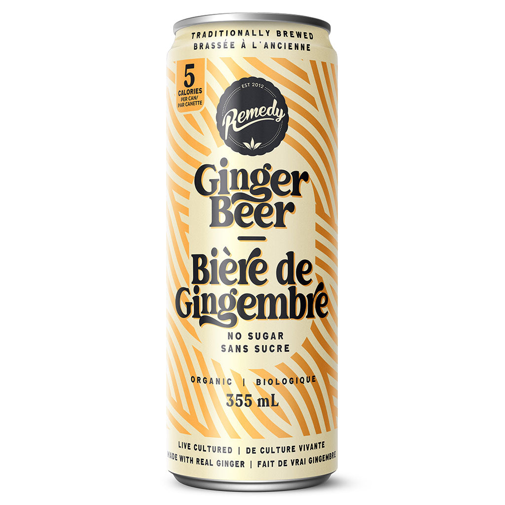 bière de gingembre biologique Remedy - La Boite à Grains