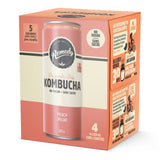 peach kombucha Remedy - La Boite à Grains