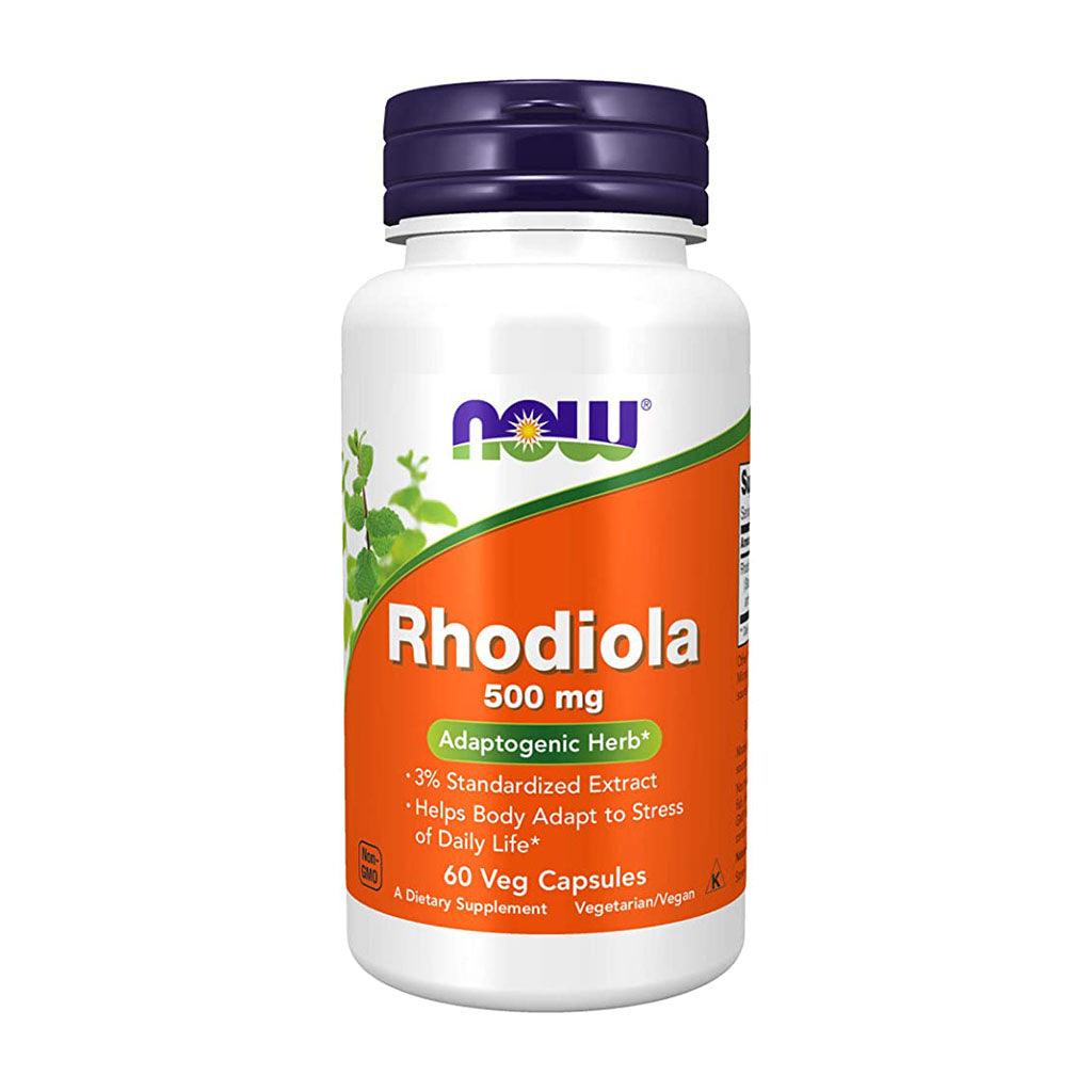 Rhodiola 500 mg Now - La Boite à Grains