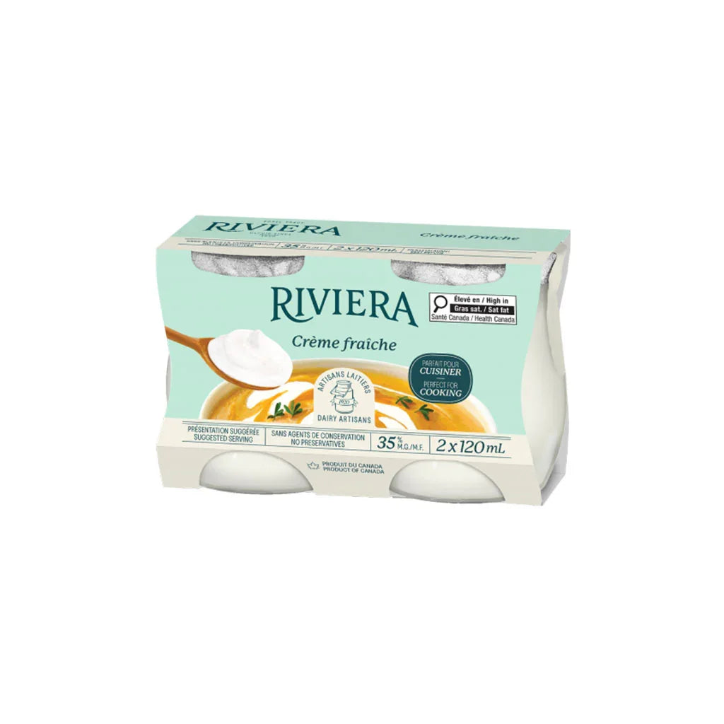 Riviera crème fraîche - La Boite à Grains