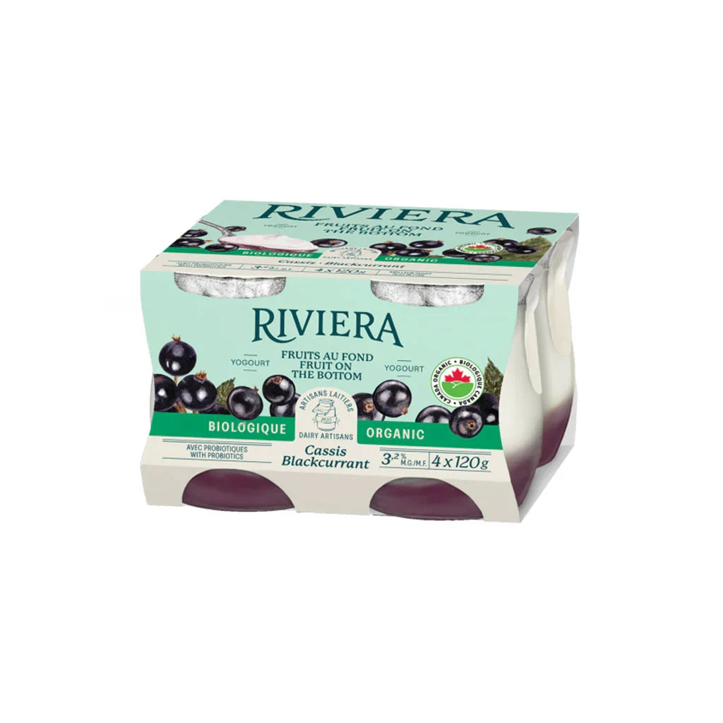 Organic Yogurt with Riviera Blackcurrant - La Boite à Grains