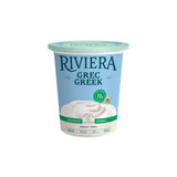 Yogourt Grec Nature Biologique Riviera - La Boite à Grains