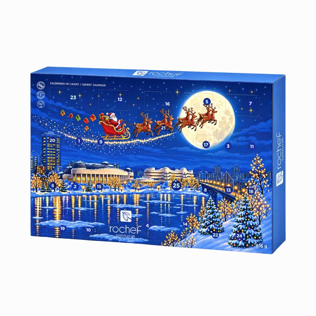 calendrier de l'avent Rochef Chocolatier - La Boite à Grains