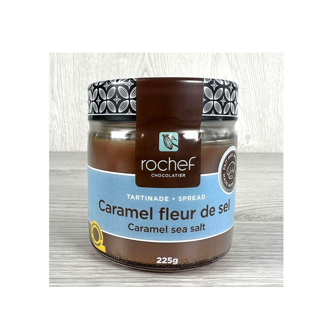 rochef chocolatier tartinade caramel fleur de sel 225 g