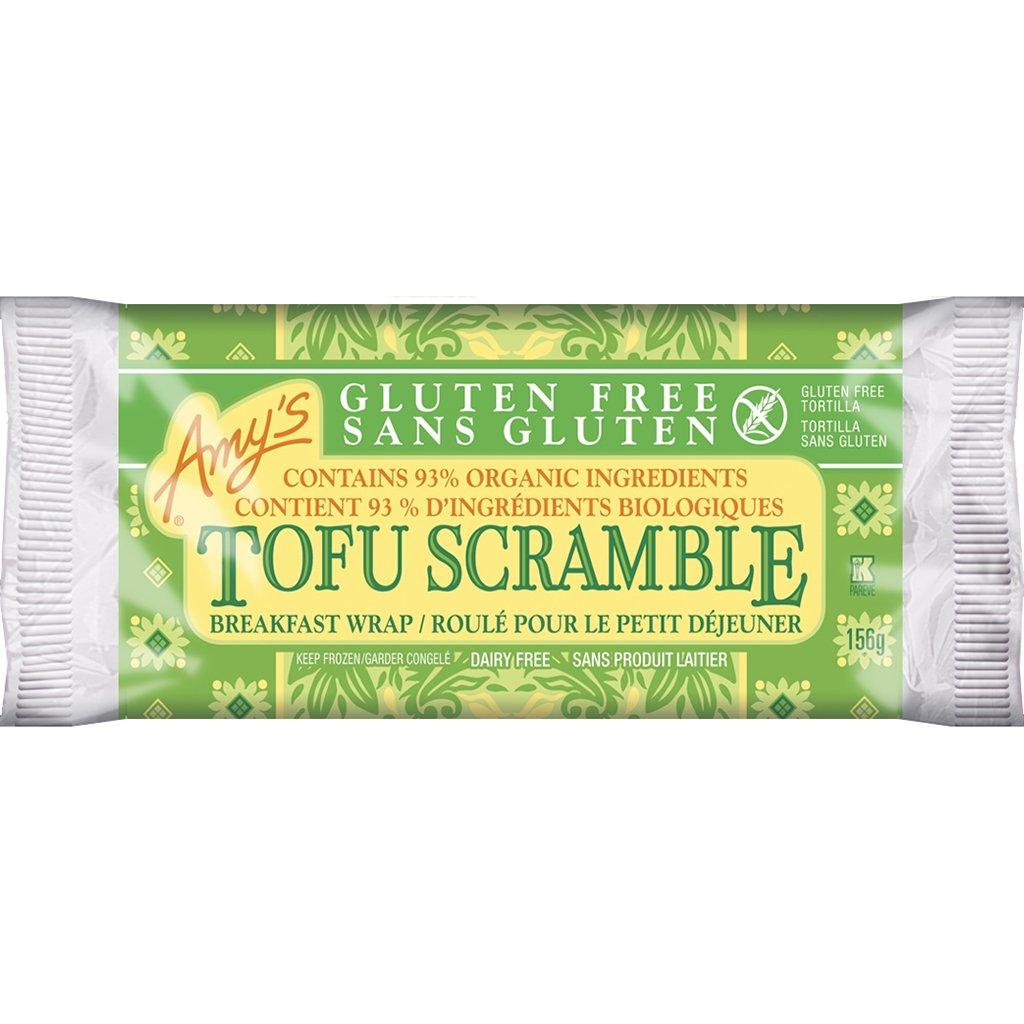 Roulé Petit Déjeuner Tofu Scramble Sans Gluten Amy's - La Boite à Grains