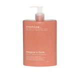 routine natural body soap maggie's farm 350 ml