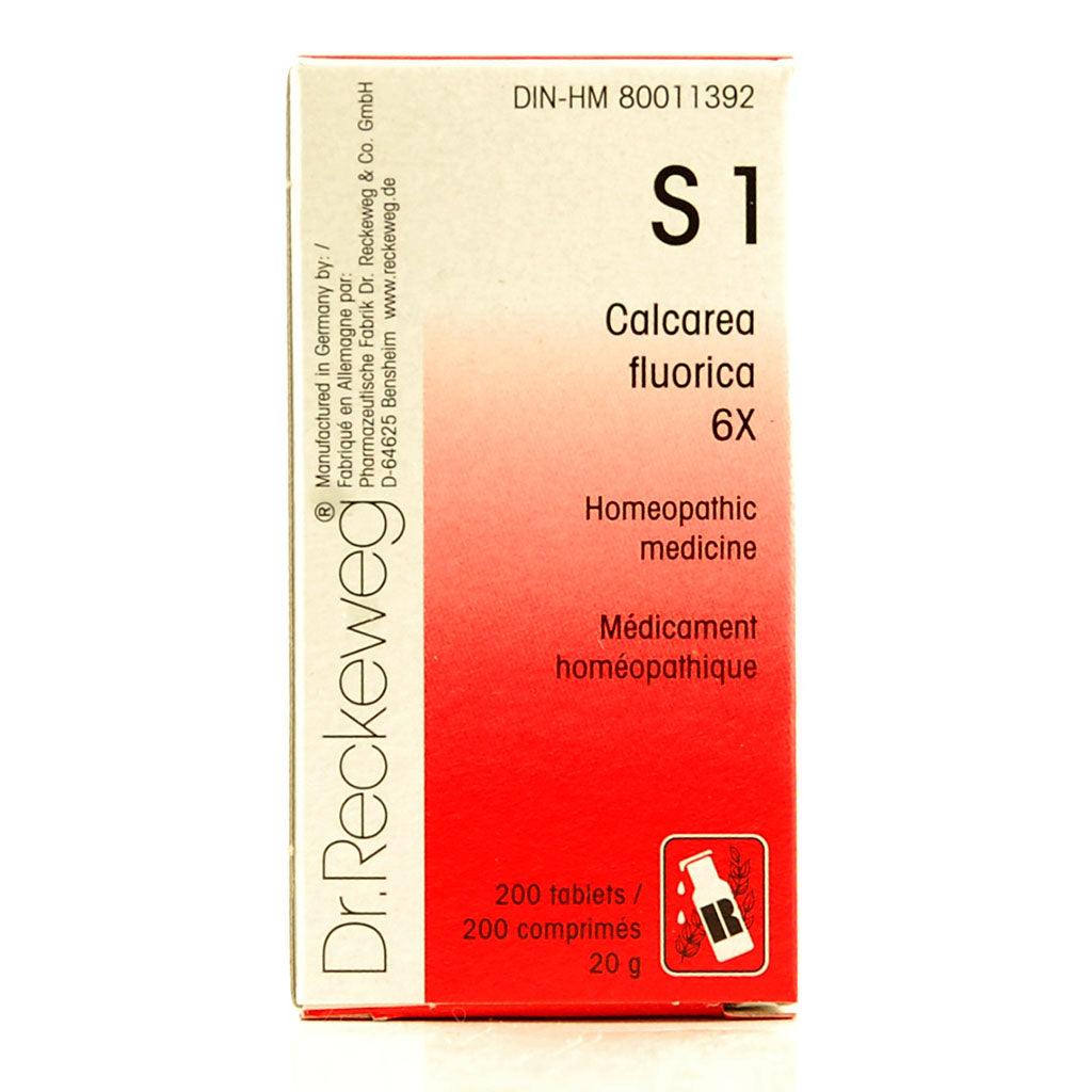S1 Calcarea Fluorica Dr. Reckeweg - La Boite à Grains