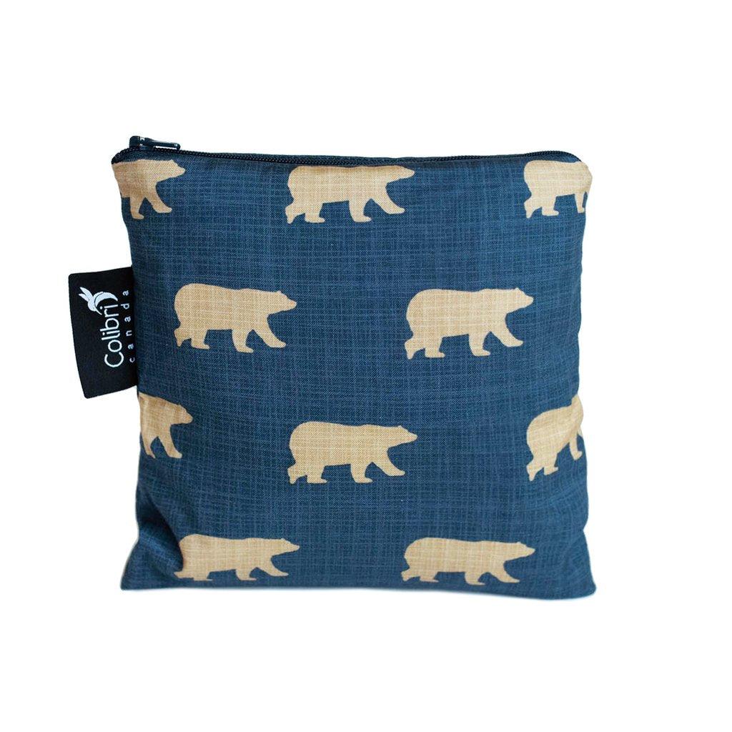 Sac à Collation Réutilisable Bears Colibri Canada - La Boite à Grains