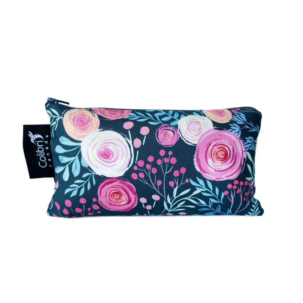 Sac à Collation Réutilisable Roses Colibri Canada - La Boite à Grains