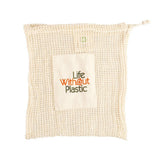 Life Without Plastic Medium Organic Cotton Mesh Bag - La Boite à Grains