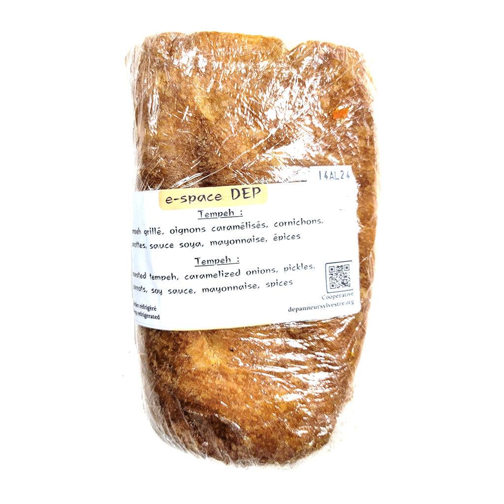 Sandwich Tempeh Espace DEP Sylvestre