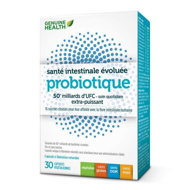 Santé Intestinale Évoluée Probiotique Genuine Health - La Boite à Grains
