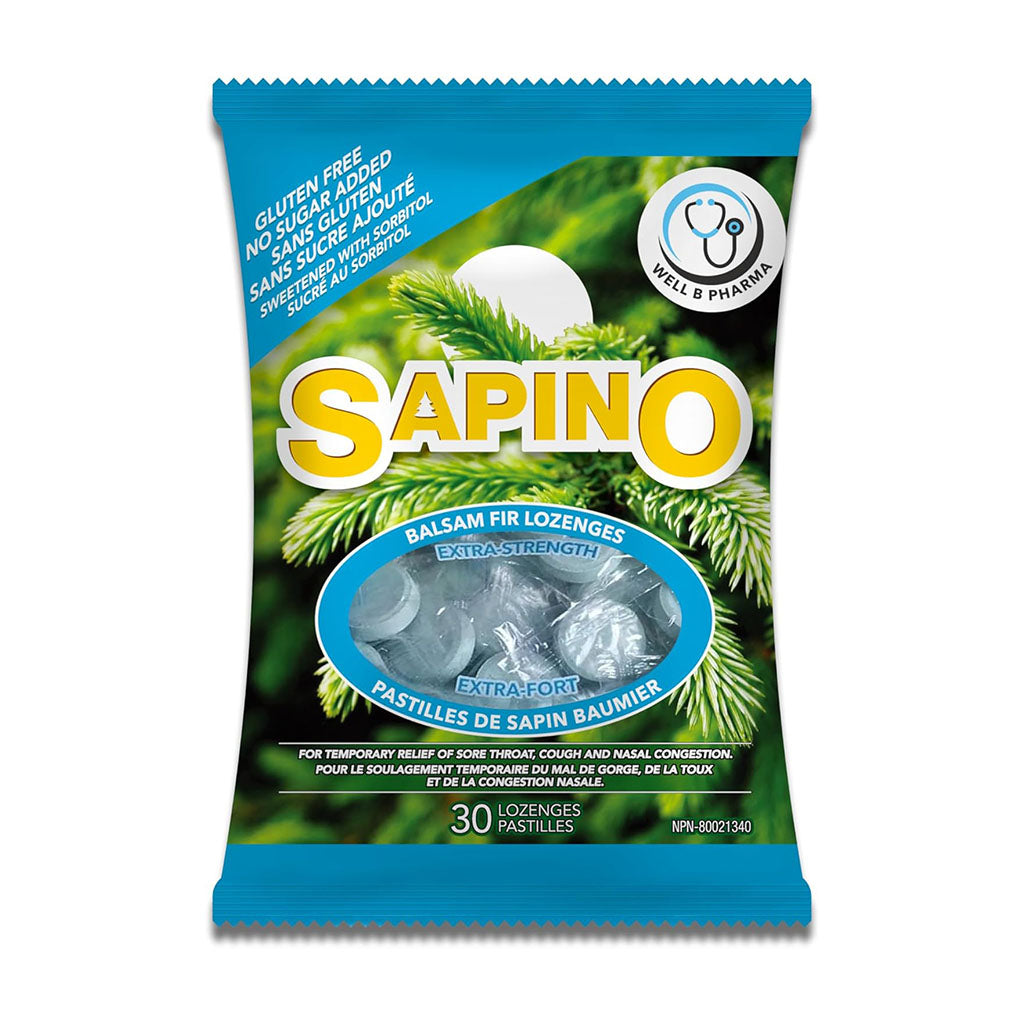 pastilles de sapin baumier extra fort Sapino - La Boite à Grains