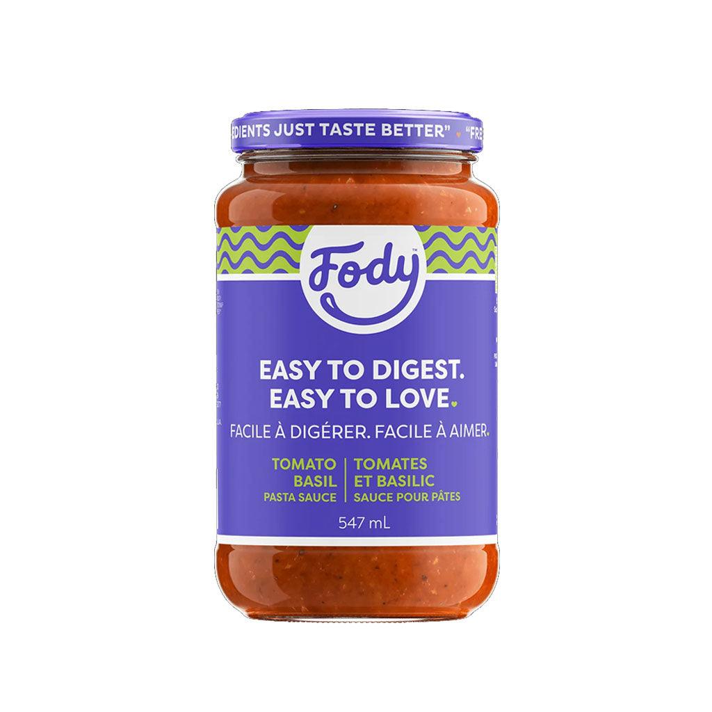 Sauce pour Pâtes Tomates et Basilic Fody - La Boite à Grains