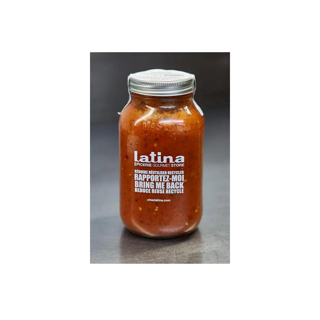 Sauce Tomates et Basilic Latina - La Boite à Grains