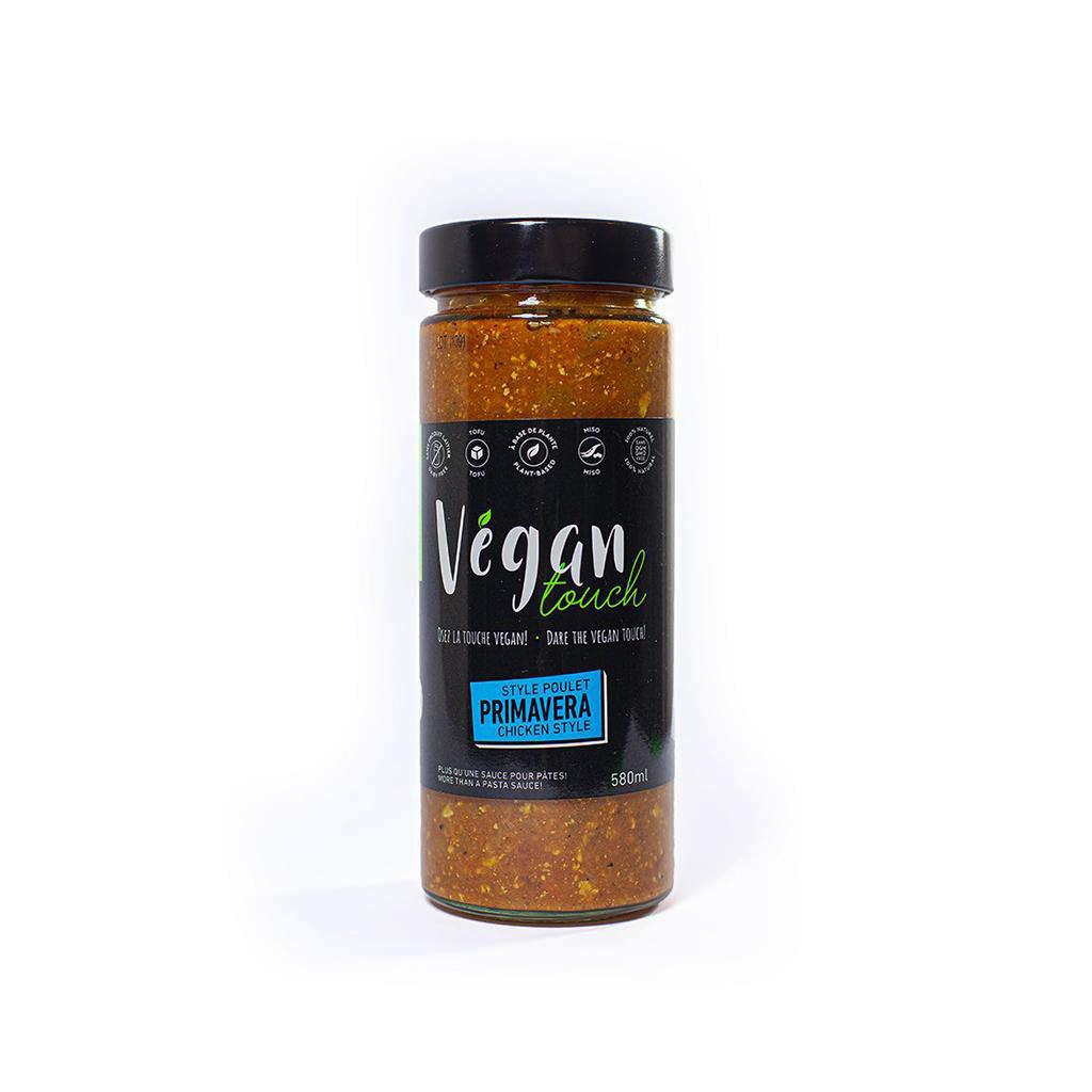 Sauce Végane Style Poulet Primavera Vegan Touch - La Boite à Grains