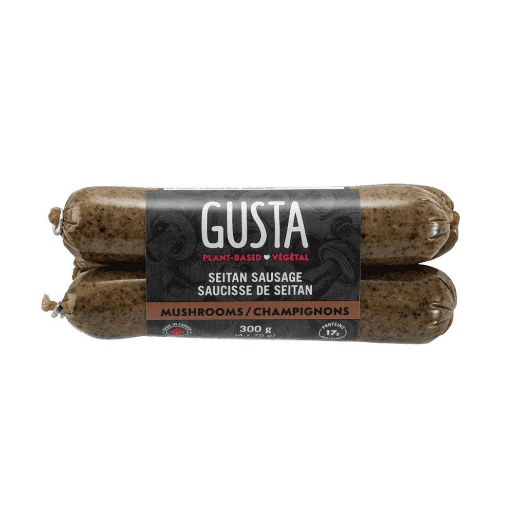 Saucisse de Seitan Champignons Gusta - La Boite à Grains