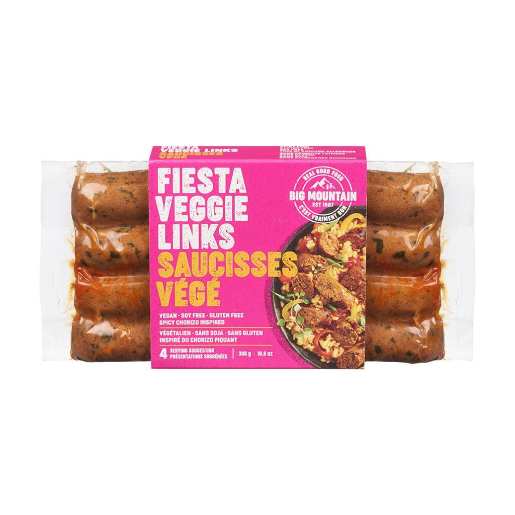 Big Mountain Fiesta Veggie Sausages - La Boite à Grains