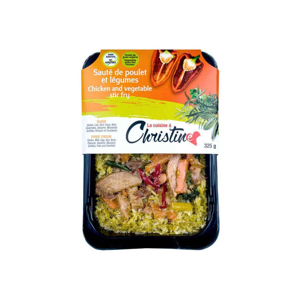 Sauté de Poulet et Légumes La Cuisine à Christine - La Boite à Grains