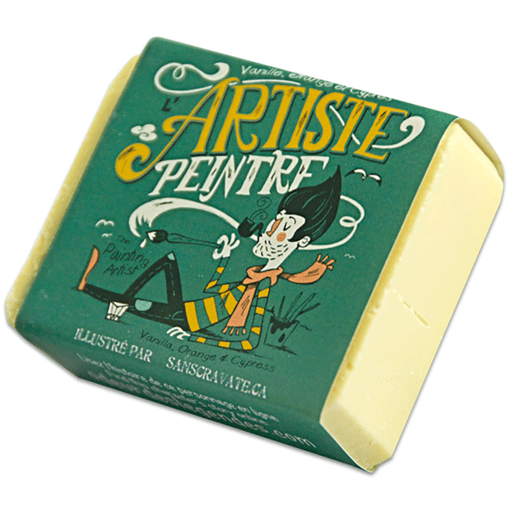 Savon Artiste Peintre - Vanille, Orange & Cyprès La Savonnerie des Diligences - La Boite à Grains