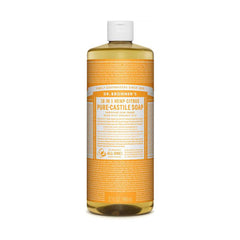 Savon de Castille Pur Liquide - Agrumes Dr. Bronner's - La Boite à Grains