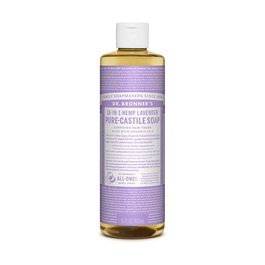 Savon de Castille Pur Liquide - Lavande Dr. Bronner's - La Boite à Grains